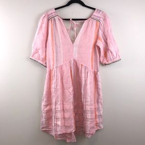 Lemlem x H&M Pink Linen Dress